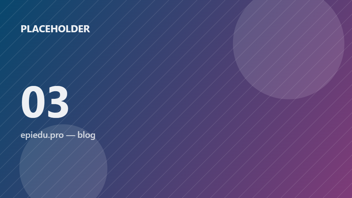 Placeholder 03 — medium length sample title for the grid